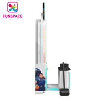 Funspace prix usine machine de jeu de boxe d'arcade à pièces machine de jeu de marteau à frapper classique