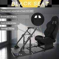 Nouveau produit explosion usine approvisionnement direct jeu volant support siège de course simulation jeu siège chaise de jeu