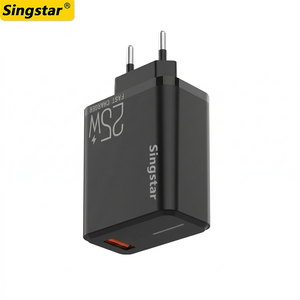 อะแดปเตอร์ชาร์จเร็ว 25W EU usb A สำหรับโทรศัพท์มือถือ รองรับการชาร์จเร็วแบบ Super Fast Charge สำหรับ <span class=keywords><strong>huawei</strong></span> Samsung oppo vivo Xiaomi <span class=keywords><strong>OnePlus</strong></span> - Product Image 2