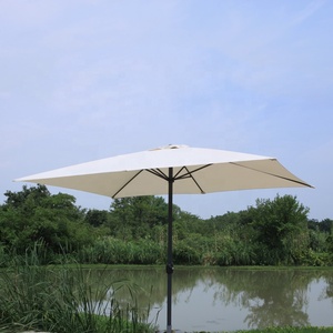 Garden Outdoor Beach <strong>Rectangular</strong> Umbrella 300X200CM <strong>Parasol</strong> - Product Image 4