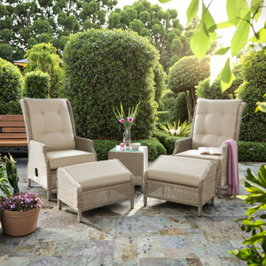 <span class=keywords><strong>AUDU</strong></span> reclinabile divano singolo Set Hotel sedie in vimini all'aperto di alta qualità Rattan reclinabile sedia da giardino per Patio - Product Image 6