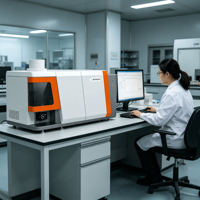 Espectrómetro de Laboratorio de Alta Precisión para Análisis de Elementos de Tierras Raras ICP-OES 100, Análisis de Suelos/Minerales, Detección Ambiental 190-500nm