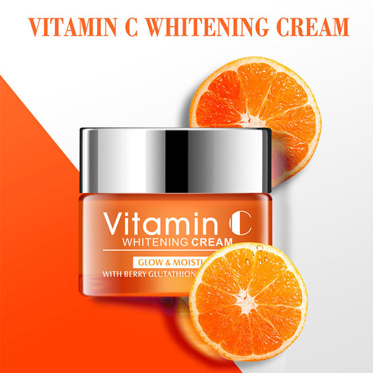 Private Label Vitamin C Face Cream Moisturizing Brightening Day and ...
