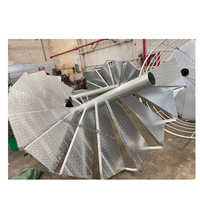 Hot Selling hochwertige Korrosions schutz rutsch feste benutzer definierte Outdoor-Wendeltreppen gehäuse Stahl profil