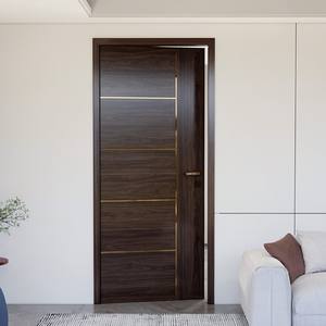 Proveedor Principal en China de Puertas de Madera para Interiores de Viviendas, Diseño de Puertas para Dormitorios, Puertas de Madera para Interiores de Apartamentos del Sudeste Asiático - Product Image 6
