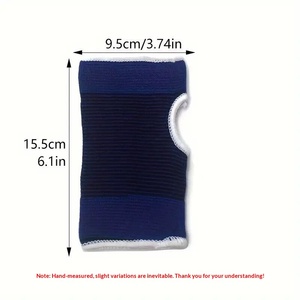 Protector de Manos <span class=keywords><strong>Steppenwolf</strong></span> Modelo 5003 de 1957, Tejido de Poliéster y Algodón, Color Azul Zafiro, Anti-Estiramiento, Alta Elasticidad, para Fitness - Product Image 3