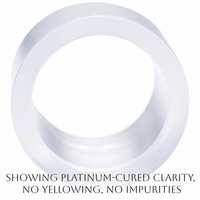 Tube en silicone médical transparent souple et flexible, en caoutchouc de silicone vulcanisé au platine, vente en gros