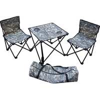 Chaise de Camping en plein air avec table, chaise pliante compacte de petite taille pour sac à dos pour adultes, chaises pliables légères pour le Camping