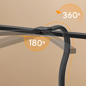 Lámpara LED de Escritorio Flexible Moderna con Cuello de Cisne Tipo Arquitecto y <span class=keywords><strong>Pantalla</strong></span> Táctil, con Certificación CE, para Habitación, Oficina, Trabajo y Dibujo - Product Image 4