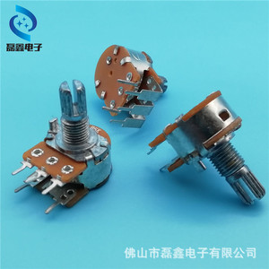 Potentiomètre rotatif 149 à résistance réglable B1K B10K B250K avec actionneur moleté 1 canal filetage M8x0.75 - Product Image 5
