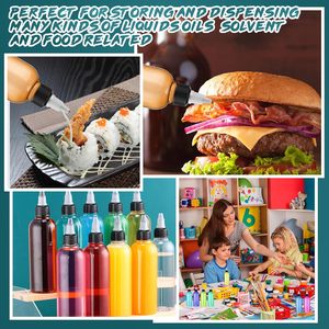 ขวดบีบซอสพริก ซอสบาร์บีคิว และซอสสลัด ขนาด 500 มล. ผลิตจากพลาสติก PET/HDPE เกรดอาหาร รีไซเคิลได้ ได้รับการรับรองมาตรฐาน CE ขายส่ง - Product Image 3