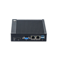 Mini PC OEM RK3568 con IA, DDR4 2GB 16GB, 2*LAN, HD VGA, Pantalla Dual, 6 USB, Sin Ventilador, PC Industrial para Computación de Borde