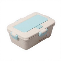 Boîte à lunch bento multifonctionnelle durable pour enfants, en plastique sans BPA, de qualité alimentaire, réutilisable, capacité 1-3L, avec cuillère, compatible micro-ondes