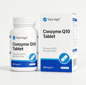 Compresse di Coenzima <span class=keywords><strong>Q10</strong></span> a Marchio Privato 1000mg, Integratore per la Salute del Cuore, Compresse di Coenzima <span class=keywords><strong>Q10</strong></span> - Product Image 1