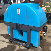 Precio de fábrica 500 L Pulverizador de chorro agrícola Tractores agrícolas Pulverizador de huerto de tractor vinculado de 3 puntos