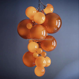Raisin Italien <span class=keywords><strong>Fruit</strong></span> Thème Restaurant Raisin Lustre Choisissez Vide Cage D'escalier Designer Club Art Éclairage - Product Image 4