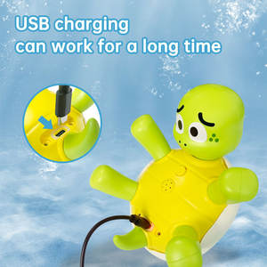 Jouets <span class=keywords><strong>de</strong></span> <span class=keywords><strong>bain</strong></span> en gros, tortue rechargeable sûre qui pulvérise <span class=keywords><strong>de</strong></span> l'eau, jouet flottant pour piscine, jouet <span class=keywords><strong>de</strong></span> <span class=keywords><strong>bain</strong></span> pour bébé <span class=keywords><strong>de</strong></span> 0 à 12 mois et tout-petits - Product Image 6