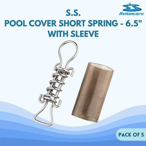 Couverture de piscine Swimcare Spring 5.25 en acier inoxydable avec anneau en D pour utilisation hivernale - Product Image 2