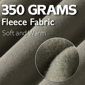 Vêtements de sport à capuche surdimensionnés avec fermeture à glissière complète pour hommes personnalisés en polyester/coton pour la saison d'automne teints en couleur - Product Image 6