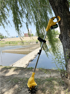 Motoculteur électrique double lame pour jardin <span class=keywords><strong>potager</strong></span> domestique, <span class=keywords><strong>scarificateur</strong></span> agricole, cultivateur rotatif pour creuser - Product Image 2