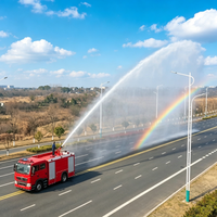 Nouveau Camion-citerne de Pompiers et de Secours Robuste 5001-7000L, Réservoir d'Eau et de Mousse, Pompe Haute Pression 150-250 CV, Diesel 4X2, Urgence