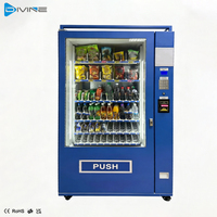 Distributeur automatique de boissons en gros pour usine avec fonction SDK, lecteur de billets et de cartes de crédit, distributeur de boissons gazeuses congelées en libre-service