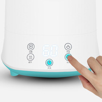 Stérilisateur-sécheur multifonction entièrement automatique pour biberons/ustensiles de table, en acier inoxydable, désinfection en 5 minutes, 600W, haute technologie