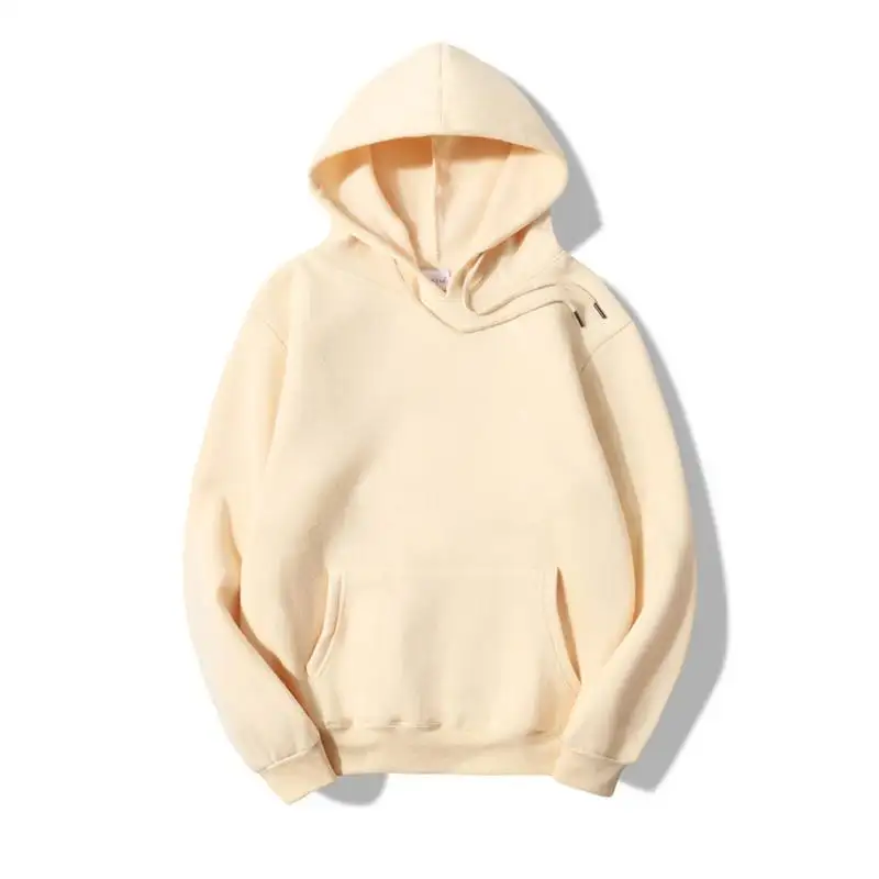 Suéter de lana personalizado de 460g, Sudadera con capucha personalizada informal a la moda, Sudadera con capucha unisex en blanco de algodón 100% para hombre de gran tamaño