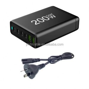 New Model 200W Multifunction Chargers Charging <b>Usb</b> <b>Type</b> <b>C</b> Multiport 5V3A Fast Charger for Power <b>Adapter</b> for iPhone - Product Image 6