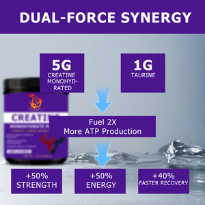 Custom Made <b>Creatine</b> Monohydrate Powder with Vitamin D & Taurine & Betaine Anhydrous Promote Effective Muscle - Product Image 2