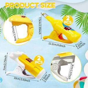 Clips para toallas de <span class=keywords><strong>playa</strong></span>, botella de cerveza portátil, seguros para sillas de <span class=keywords><strong>playa</strong></span> Clips, líneas de ropa de cubierta, Patio y piscina de vacaciones - Product Image 6
