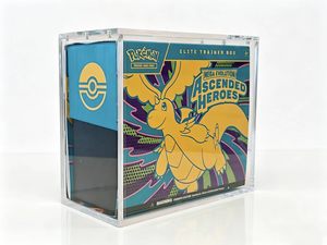 Premium Acrylic PKMN ETB <b>Display</b> <b>Case</b> Modern UV Protective Storage Box Elite Trainer Booster Box 5+8 mm - Product Image 2