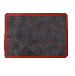 Tapis de cuisson en silicone de qualité alimentaire, respirant, antiadhésif, avec grille, pour la pâtisserie, outil de découpe - Product Image 6
