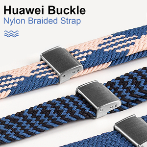 Correa de reloj de repuesto transpirable suave de nailon elástico con hebilla ajustable de bucle trenzado para <span class=keywords><strong>Apple</strong></span> <span class=keywords><strong>Watch</strong></span> Band 49mm 41mm - Product Image 4