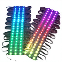 Modules LED SMD 12V étanches IP66, 3 LED, 1,2W, blanc froid, dimmables, Ra90, lentille 2835, garantie 1 an pour boîte lumineuse publicitaire