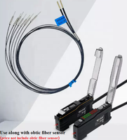 Câble de capteur laser à fibre optique multicanal M6 Sondes optiques haute sensibilité