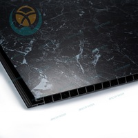 Lámina de mármol de pvc de 1m de ancho, revestimiento de panel de pared para decoración de interiores