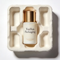 TonTon Insert en Pulpe Moulée Pressée Humide Personnalisé Écologique et Biodégradable pour Crème Contour des Yeux – Cadeau Soin de la Peau Recyclable