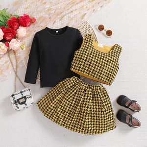 Fall Boutique 2 3 4 5 6 anni di età per bambini indossare tuta per neonati all'ingrosso per bambine set di abbigliamento per bambine - Product Image 3