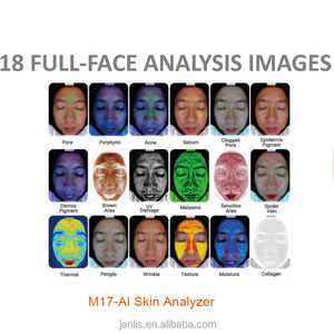 Máquina de Análisis Facial de Piel con IA para Trabajo Offline, <span class=keywords><strong>Damer</strong></span> Scan HD ABS Antibacterial, Capa UV para Salón, Humectación, Nueva Actualización M17 - Product Image 4