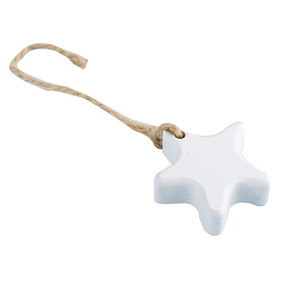 Décorations en résine de style méditerranéen, étoile de mer, ancre, bouée de sauvetage, mini pendentif mural, ensemble de 6 pièces - Product Image 4