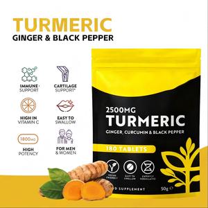 วิต้าฮอลล์ ผลิตภัณฑ์เสริมอาหารขมิ้นชันฮาลาล ผสมเพอรีนและขิง ชนิดเม็ด - Product Image 2