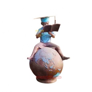 Estatua de hombre <span class=keywords><strong>desnudo</strong></span> de bronce para exteriores, sala de estar interior, jardín, diseño de paisaje, decoración hecha a mano, artes de Metal, artesanías de Metal - Product Image 5