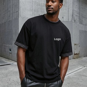 T-shirt unisexe surdimensionné en coton épais 100 % respirant avec impression DTG, style streetwear, fabrication ODM, qualité supérieure - Product Image 1