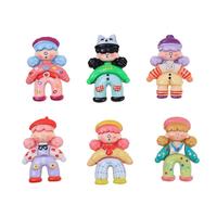 Breloques en résine Fille Marionnette, Accessoires de Bricolage Thème Dessin Animé pour Boucles de Chaussures et Coques de Téléphone