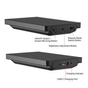 Aquina AQ-SN100 Kit de Montaje con Abrazadera para Pantalla de Teléfono, WiFi 2.4G Inalámbrico, Fácil de Usar, 3.97 Pulgadas, Espejo en Tiempo Real para Vlogs y Selfies - Product Image 6