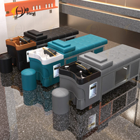 Salon de coiffure japonais multifonctionnel Spa Lavage de la tête Chaise Spa Thai Steam Bowl Headspa Shampoing Massage Bed