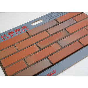 Vietnam Industrie heiß verkaufen China Großhandel Stein rot Furnier Ton Ziegel rutscht Fliesen zum Verkauf - Product Image 3