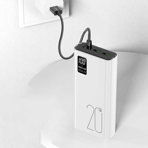 <span class=keywords><strong>Batterie</strong></span> <span class=keywords><strong>Externe</strong></span> Portable avec Double Port USB 22.5W, 10000mAh 20000mAh 30000mAh, Personnalisable avec Votre Logo, pour Téléphone Portable - Product Image 3