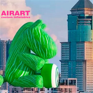 Décoration de <span class=keywords><strong>parc</strong></span>/jardin ballon étoile gonflable de grande taille avec éclairage LED à vendre - Product Image 4